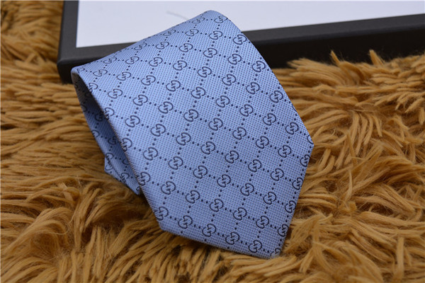 Brand new version of 8cm classic men's tie European and American brand silk tie gift box wedding gift tie