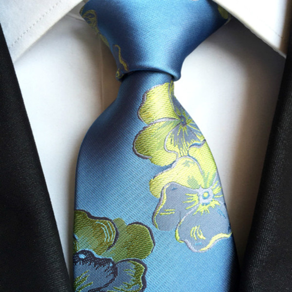 New Handmade Men Ties Silk Paisley Jacquard Tie Wedding Prom Party Neck Ties Business Formal Ties Fashion Stripes Plaids Dots Neckties A176
