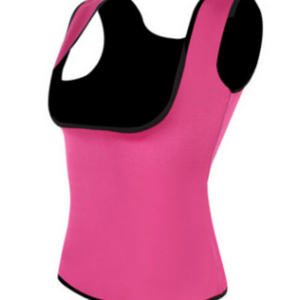 S-5XL Women Hot Neoprene Body Shapers Slimming Waist Slim Vest Plus Size Black Rose Blue Purple Shape Tops