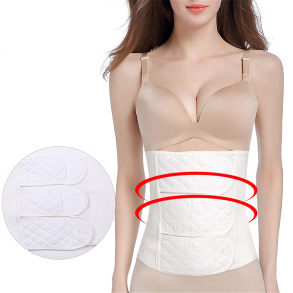 Slimming Belts White Waist Cinchers Adjustable Trainers Soft Protect Abdomen Belly Trimmer Control Breathable Girdles Shapers