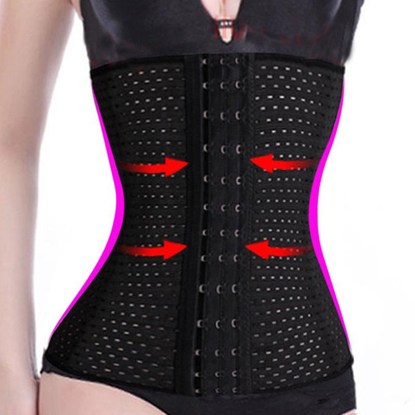 2019 Good Quality Bodysuit Women Waist Trainer Tummy Slimmer Shapewear Training Corsets Cincher Body Shaper Bustier Free Shipping Wholesale