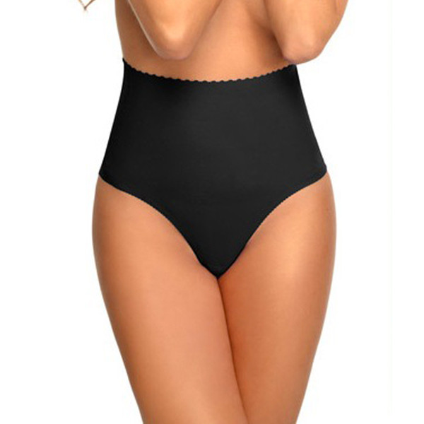 Miss Moly Women's High Waist Cincher Girdle Tummy Control Body Shaper Slimmer Sexy Thong Panty Shapewear waist trainer Corset