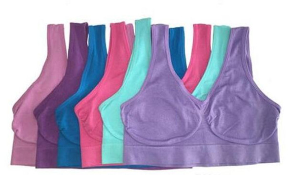 3000pcs Best Sell Direct Selling Bras Push Up Soutien High quality hot 9 colors Seamless sport Fashion sexy Bra Body Shape yoga bra 6 size
