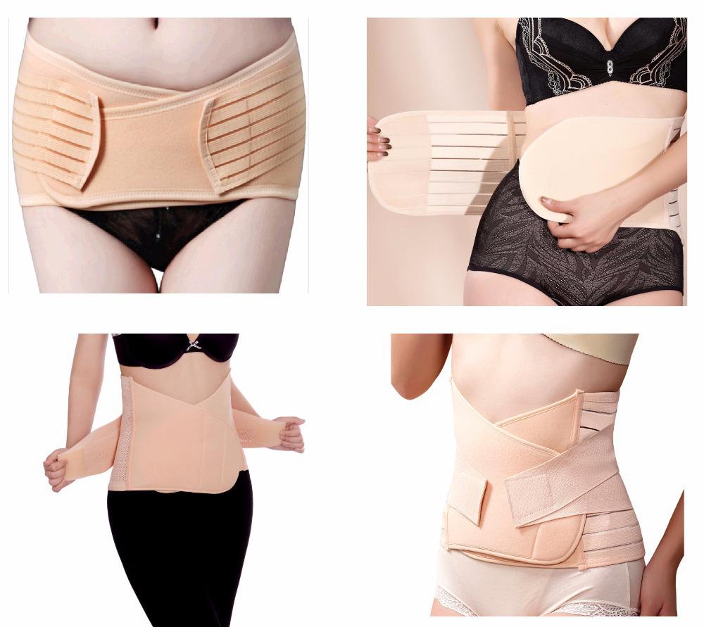 Wholesale-Postpartum Belly Recovery Belt Invisible Tummy Wrap Corset Girdle postpartum body shaper belly belt wrap for weight loss girdle