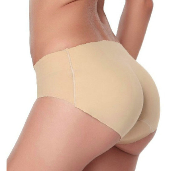 Sexy Women Padded Panties BuEnhancer Seamless Bottom up Bum Hip Underwear