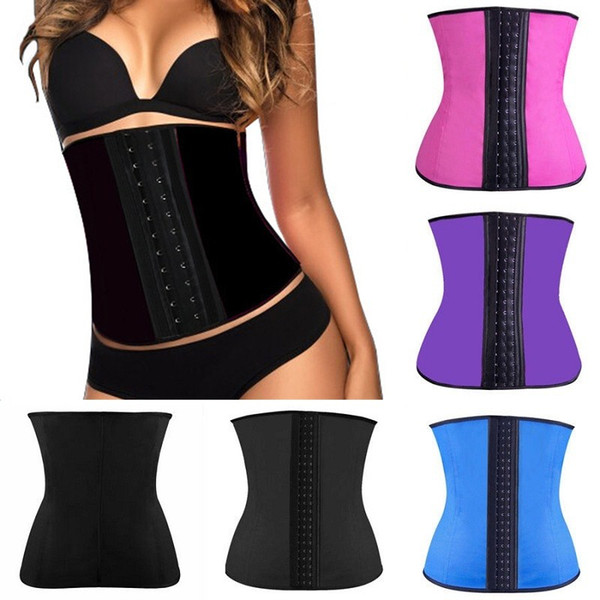 Rubber Body shaper for women sexy lady Shapewear Waist Trainer Cincher loseweight Shaper Burning Slim mens Corset Bustier