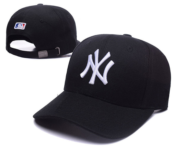 Good quality New 2018 HOT NY Fitted Hats sports hats baseball hats for men and women High quality