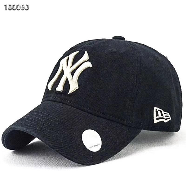 Wholesale high quality NY Yankees fade Baseball Caps Hat Curved Visor casquette hats 100% cotton gorras Golf bone Snapback Hat