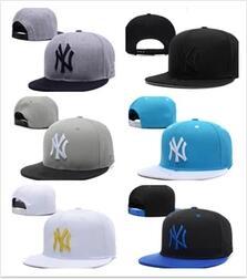 2018 Fashion NY Snapback Baseball Caps Many Colors Peaked Cap New bone Adjustable Snapbacks Sport Hats for men Free Drop Shipping Mix Order