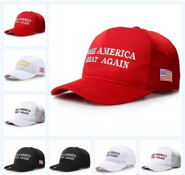 Make America Great Again Letter Hat Donald Trump Republican Snapback Sports Hats Baseball Caps USA Flag Mens Womens Fashion Cap DHL Free