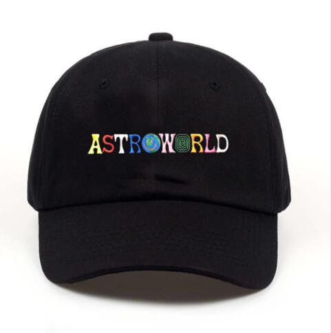 ASTROWORLD Travis Scotts Designer Hats Letters Patterns Embroidery Hip Hop Ball Caps Men Women Hats Free Size