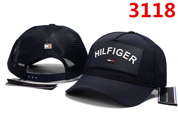 2018 New arrival blue red letter Summer Ball Cap Baseball cool women men fashion design Adjustable Hat