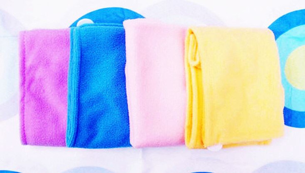 Free EMS Microfiber Magic Hair Dry Drying Turban Wrap Towel Long-haired Ultrafine Super Absorbent Fiber Hat Dry Hair Towel