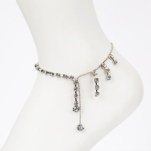 Accessories sparkling hot-selling claw chain cool drop tassel anklets female A001