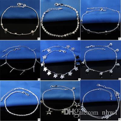 Factory Wholesale Sterling Silver Bracelets 3mm Snake Chain Fit Pandora Charm Bead Bangle Bracelet Jewelry Gift For Men Women