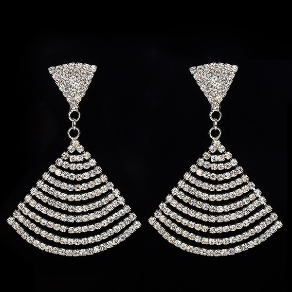 New fashion drop earring female earrings fashion accessories crystal long rhinestone vintage brief all-match jewelry #E226