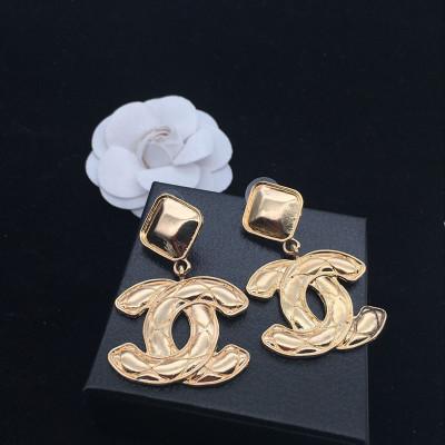 Luxury Large Dangle Drop Earrings Brand Letters Earring Ear Studs Women Girl Wedding Party Jewelry Accessories