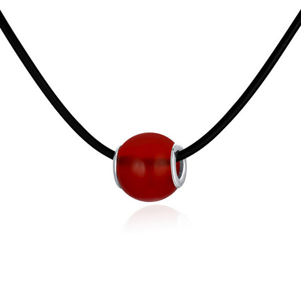 Fine Jewelry Hot Sale Silver Agate Pendant Real 925 Sterling Silver Jewelry Red Agate Stone YH2045