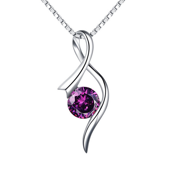 Wholesale Fine Jewelry Silver Pendant 100% Guaranteed Solid 925 Sterling Silver Pendant With Cubic Zirconia yh4333