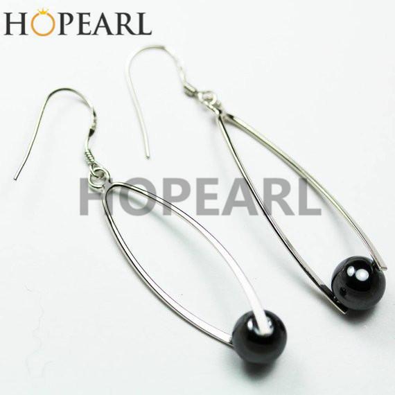 earring blank without pearl earwire earrings findings fishhook with pinch bail 925 sterling silver fine jewelry