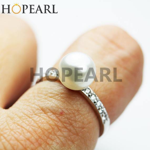 ring accessory simple design 925 sterling silver vintage tiny ring blank without pearl women fine jewelry