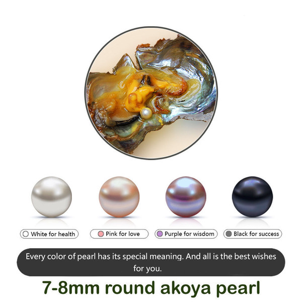 6-10mm oval pearls akoya oysters White Pink Purple Black mixed pearl beads for necklaces bracelets Fashion Jewelry making DHL Free Shipping