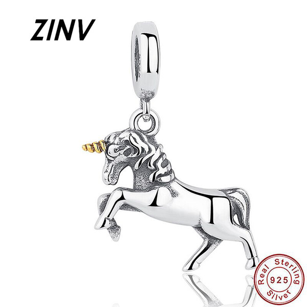 New arrival 100% 925 Sterling Silver Pegasus Charm Authentic beads Fit Original pandora Bracelets for Jewelry making diy gifts