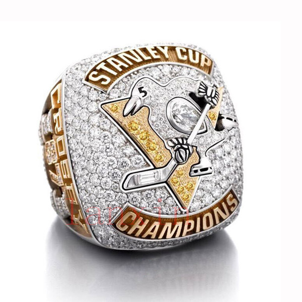 High quality 2017 Cup championship ring souvenir Sport Fan Men Gift wholesale