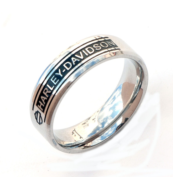 Stainless steel Vintage reto classic fashion men harley ring domineering personality punk ring wholesale