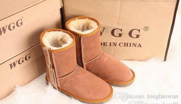 Style Womens Short Boots Classic Boots WGG Women's Boot Snow Boots Brand Designer Leather Boot Drop Shipping #789