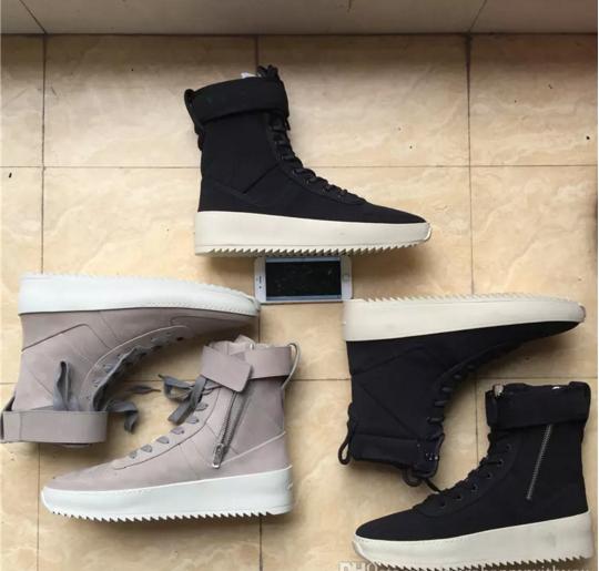 Fear of god Military Sneakers Men Designer Shoes Boots Autumn Winter Outdoor Army Boots Hight Mens Boots