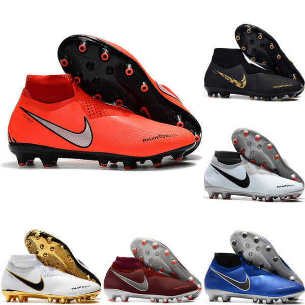 2019 mens soccer shoes Phantom VSN Shadow Elite DF AG-PRO soccer cleats Game Over football boots scarpe da calcio