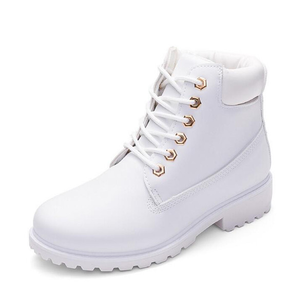 autumn winter women ankle boots new fashion woman snow boots for girls ladies work shoes plus size 36-41