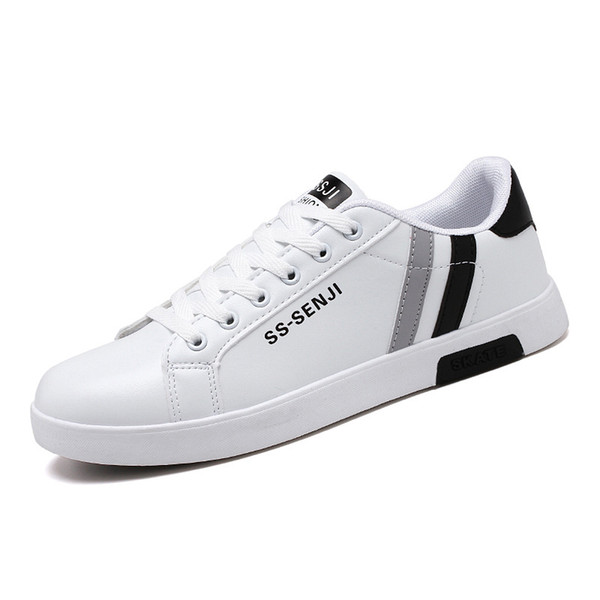 NEW Fashion Canvas Casual White Shoes Mens Brogue Shoes Loafers Man Business Work Men's Shoes Size 39-44