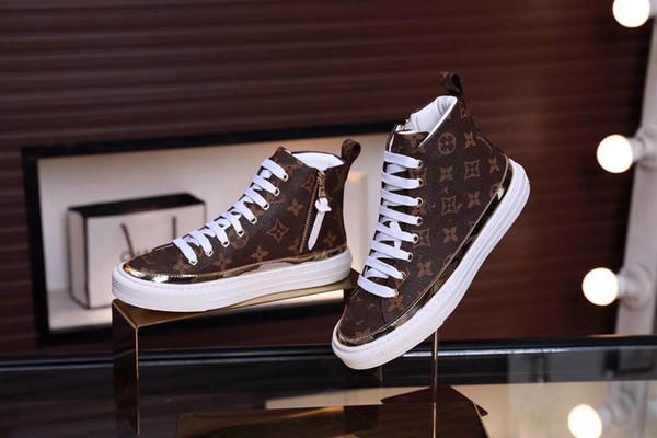 HUY latest Italian designer leather men's and women's casual shoes luxury designer sports shoes with running upgrade version of fashion shoe