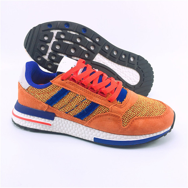 2019 New ZX 500 RM Goku Men 500 Sneakers ZX500 OG The Dragon Ball Z Grey womens mens designer Shoes casual size 36-44