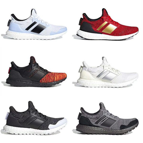 Game Of Thrones Ultra Boost Targaryen Dragons Lannister Stark White Walkers Men Women UB 4.0 Men Women Ultraboost UB 4.0 PK Shoes size 36-45