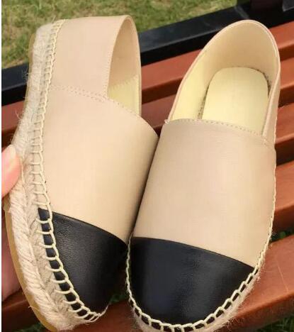 summer new arrival top quality luxury original brand soft Genuine leather Flats ladies Non-slip women driving casual flat Espadrilles