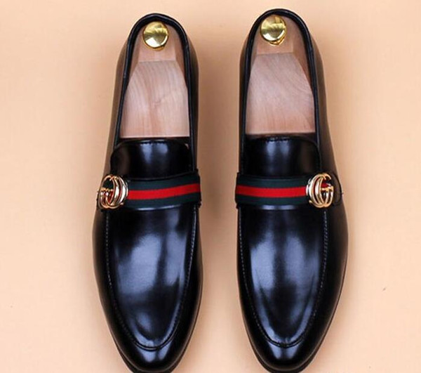 Men's Shoes Luxury Brand designer Leather Casual Driving Oxfords Flats Shoes Mens Loafers Moccasins Italian Shoes for Men x60