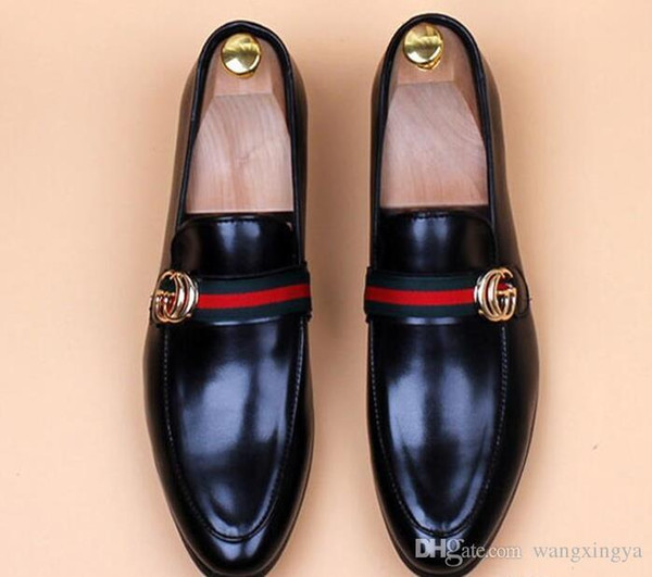 Men's Shoes Luxury Brand Genuine Leather Casual Driving Oxfords Flats Shoes Mens Loafers Moccasins Italian Shoes for Men 37-45