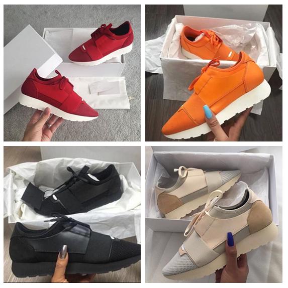 2018 New Popular Designer High Quality Man Woman's Fashion Low Cut Lace Up Breathable Mesh Sneaker Shoe Outdoors Race Runner Casual Shoe