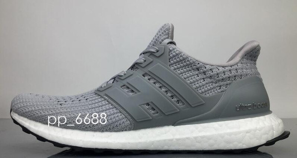 Casual Walking Ultra Boosts 4.0 Shoes Sports Top Quality Continental Triple Black White Grey Primeknit Ultra Boosts Sneakers