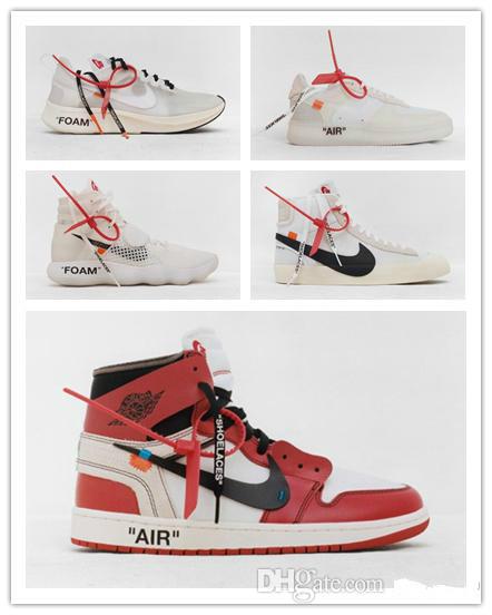 New Men Running Shoe Studio Mid 1 Chicago basketball shoes for men 1 Sneakers Force one Presto 2.0 95 98 Black white Sneakers Off