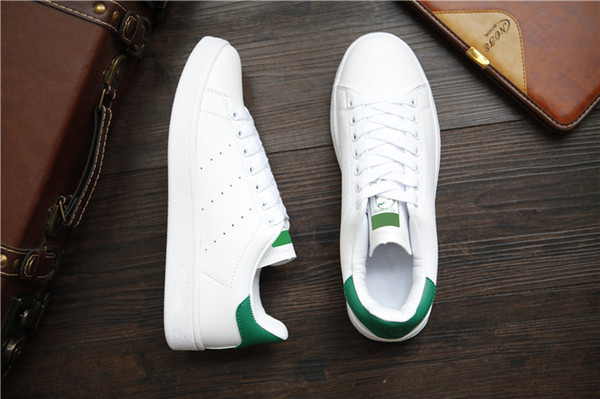 New arrive zebra stripes Stan Shoes For Men And Women Fashion Sneakers Casual Sport Leather Lovers Smith Shoes Zapatos Mujer big size 36-44