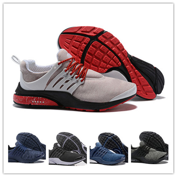 2019 cheap sale Presto BR QS Mens casual Sneakers Tripel Black White blue chaussure homme trainer sports shoe athletic Jogging size 40-46