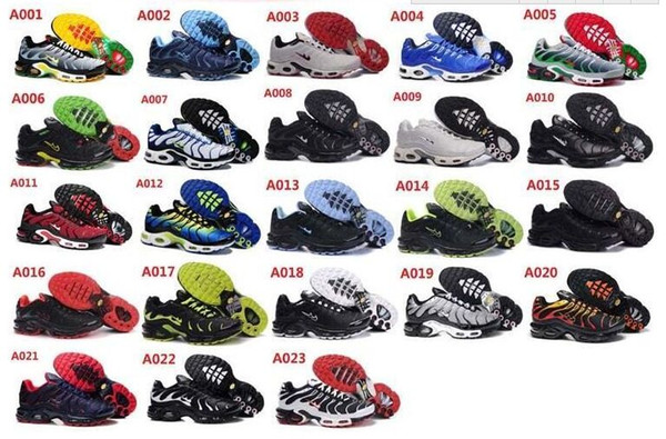Wholesale! 2018 The latest men's fashion running shoes TN sports shoes, comfortable and breathable high-quality casual shoes free shipping