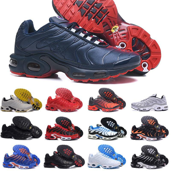 2018 Classic air tn shoes New Design tn men casual for tn shoes requin cheap Mesh Breathable black white red trainer sports shoes