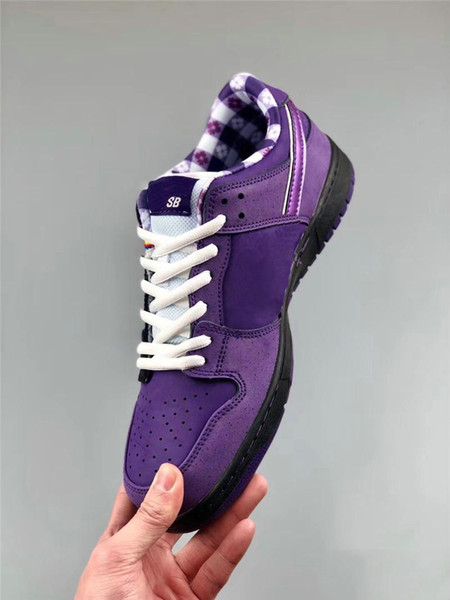 Wholesale Designer Concepts x Sb Dunk Low Kyrie Blue Purple Lobster Running Shoes Dunks Women Mens Trainers Zoom Athletic Sneakers