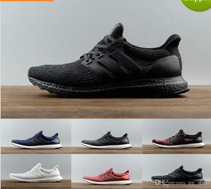 Cheap casual shoes 2017 Ultra Boost 3.0 5.0 Triple Men Women Ultraboost 3 Primeknit Black White Mens Womens Trainers Sneakers Tennis Shoe