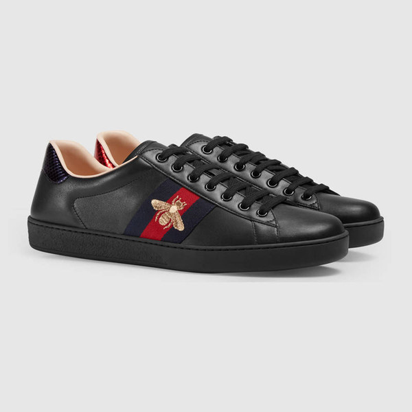 2018 Hot Fashion DesignerMen Women Casual Shoes Fashion Luxury Brands Designer Sneakers Lace-up Running Shoes With Top Quality Genuine Leath